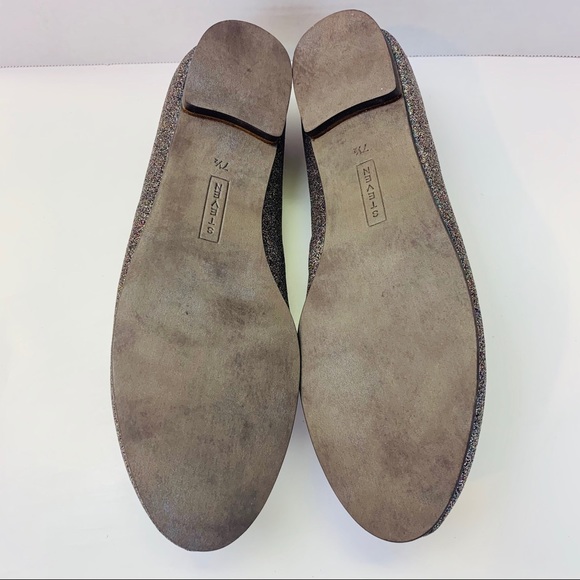 Steven by Steve Madden Gray Glitter Loafer Flat - Picture 7 of 7